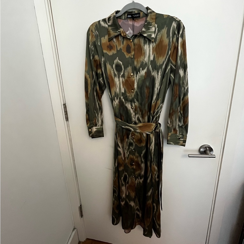 Zara shirt dress
